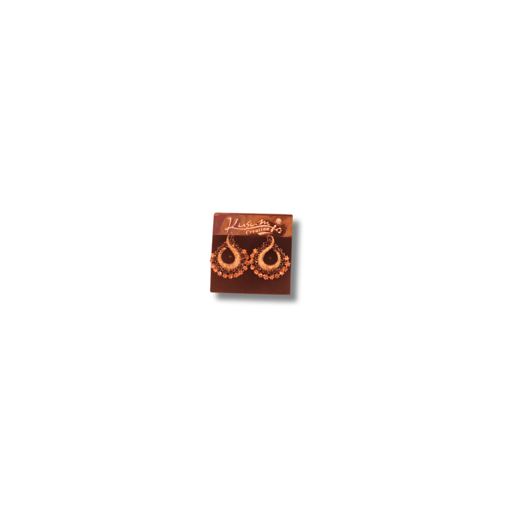 14K Rose Gold Hinged Hoop Earrings