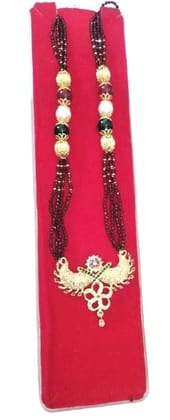 Traditional Gold Plated Marathi Mangalsutra