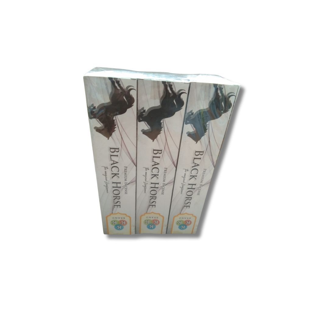 "Black Horse Premium Incense Sticks - The Magical Fragrance"