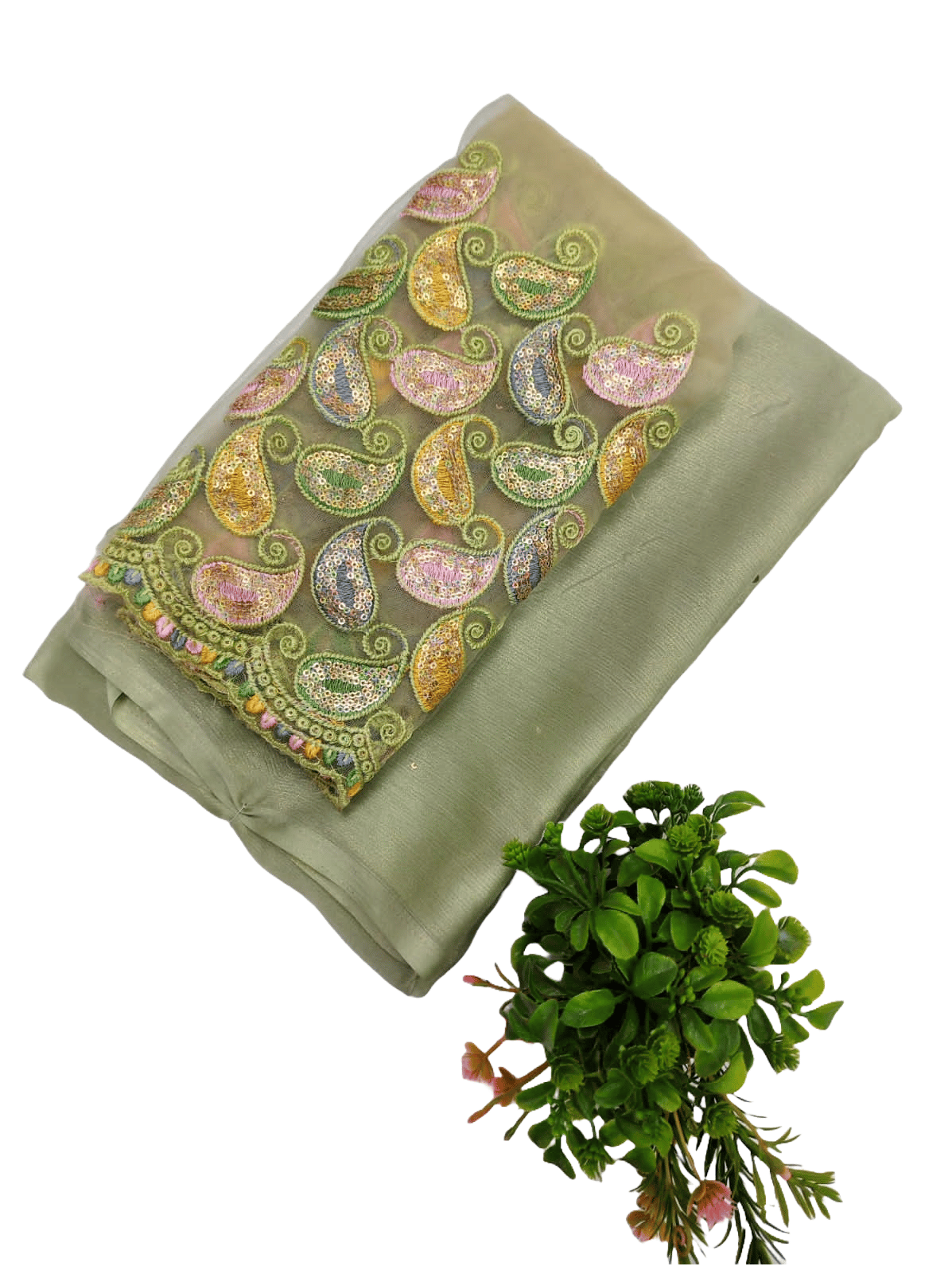 Georgette Saree With Blouse Piece