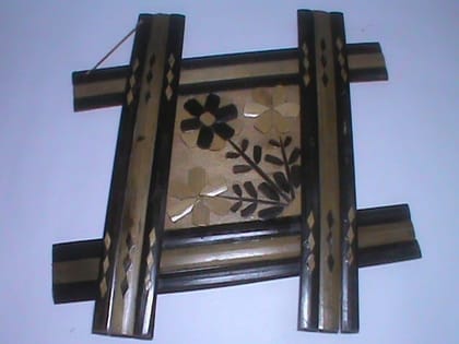 Handmade Wooden Floral Wall Art