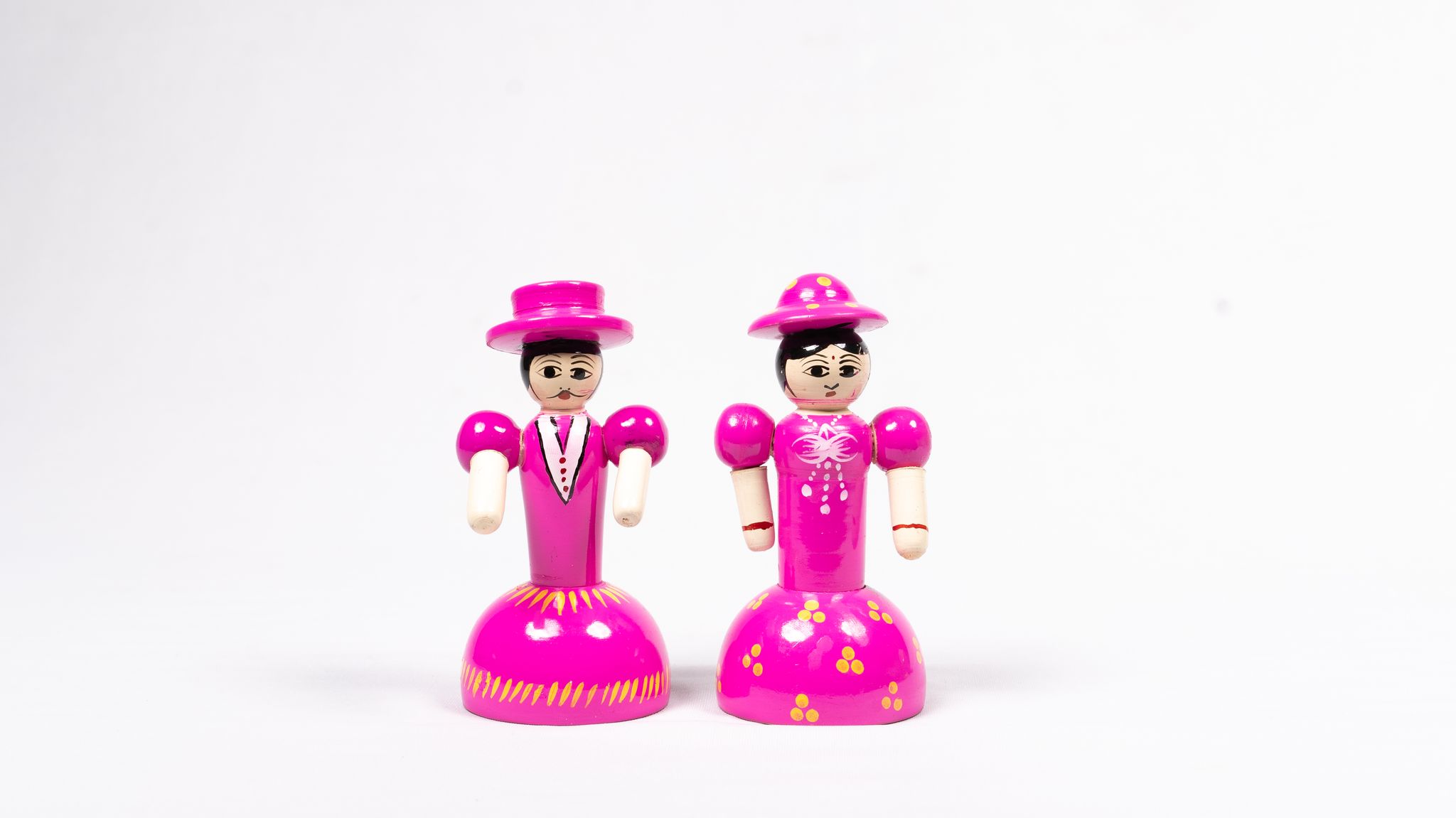 Dancing Couple Wooden Toy