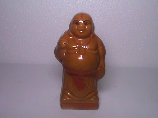 Peengan  Vintage Ceramic Monk Figurine