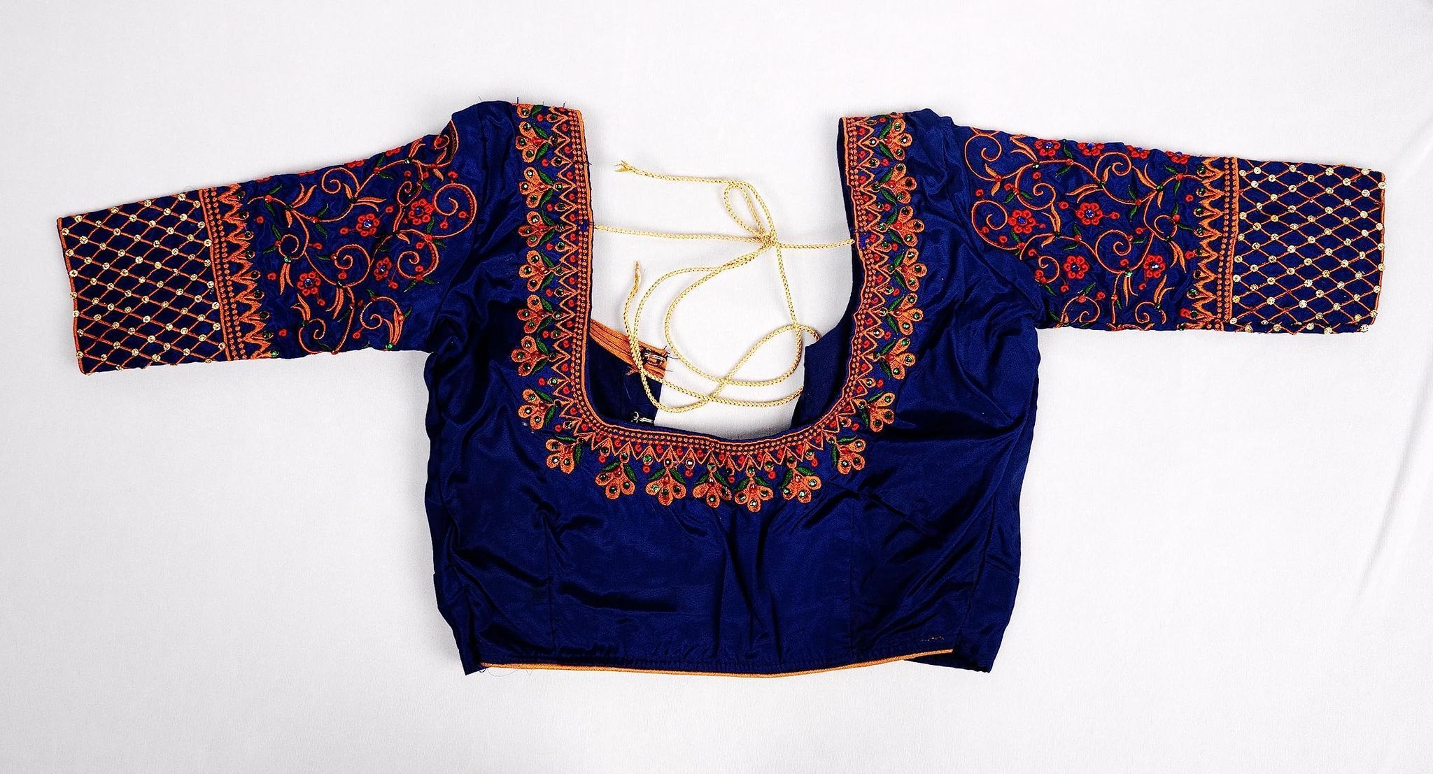 Stitched Computer embroidery blouse