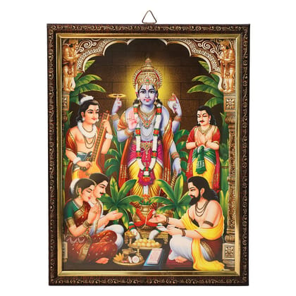 Satyanarayan Glass Photo Frame, Glass Photo Frame, Photo Frame, (NULM-Tirupati-32) Satyanarayan Glass Photo Frame, Glass Photo Frame, Photo Frame, (NULM-Tirupati-32)