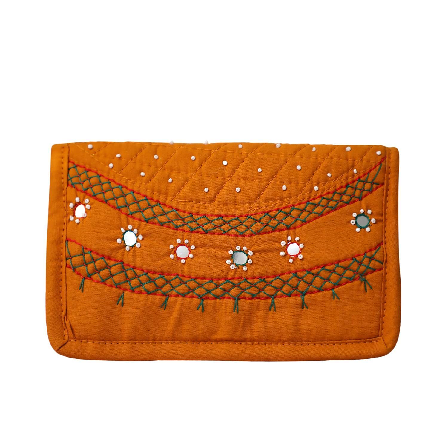Women�s Handbag Banjara Traditional Side Bag Purse Cotton Handmade Light Brown
