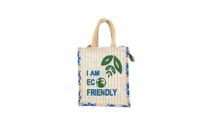 Jute Carrier Lunch Bag Jute Carrier Lunch Bag