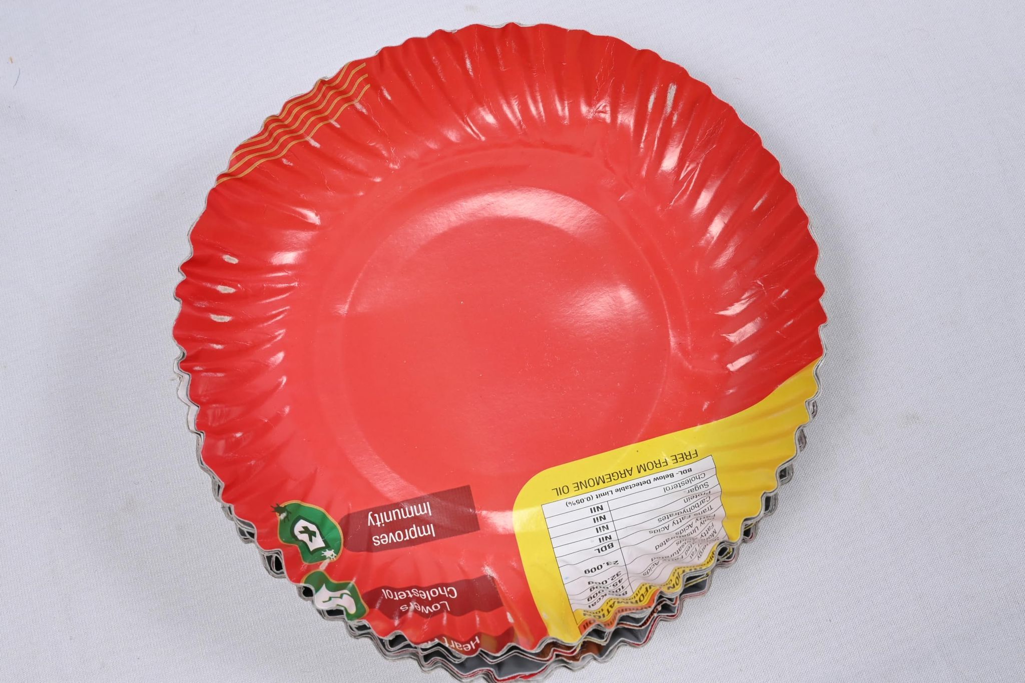 100% Biodegradable Areca Leaf Plates | Eco-Friendly and Disposable | 25 Plates
