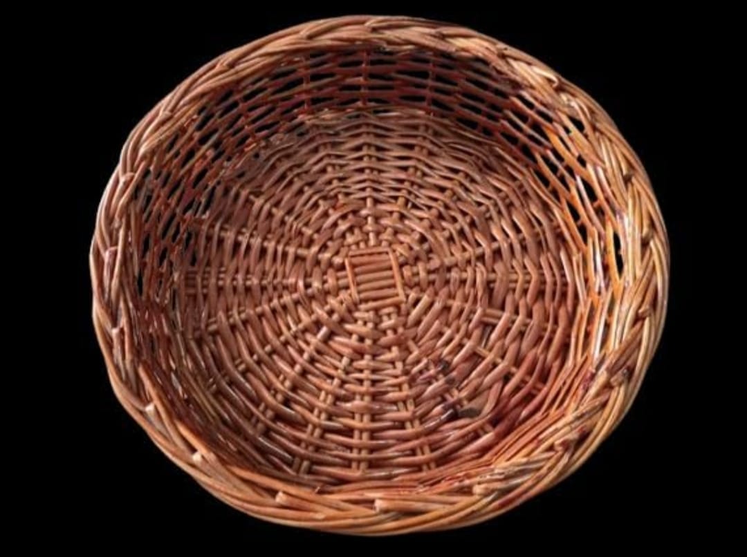 Bamboo decorative basket