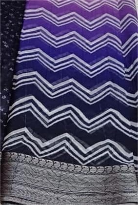 Party Wear Organza Multicolor Saree