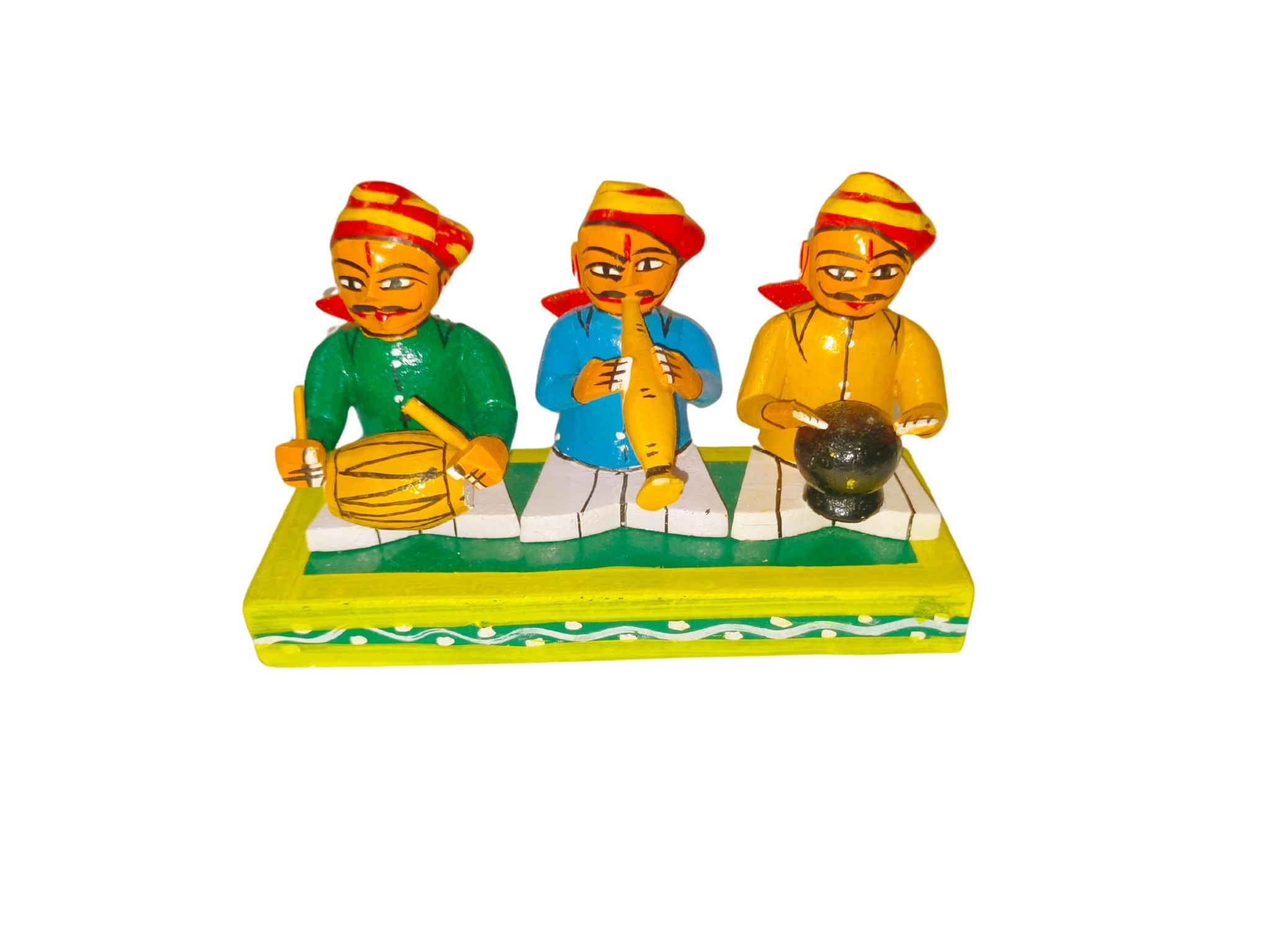 Kondapalli Handicrafts Wooden Sannai Melam