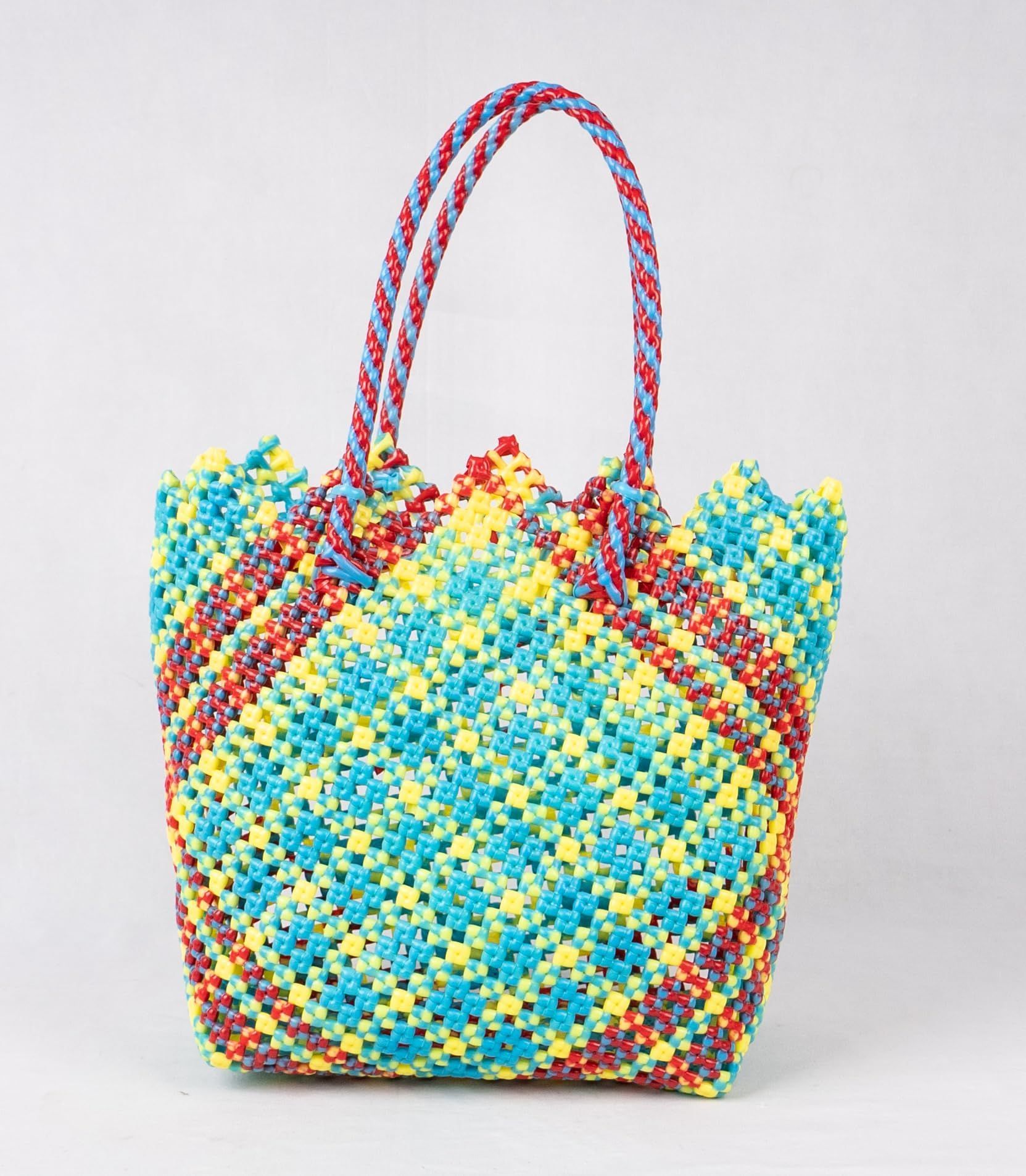 Sonchiriya blue hand messenger wire bag