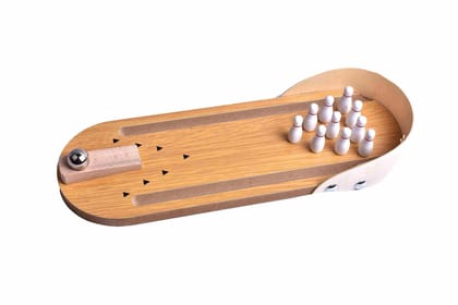 Mini Wooden Bowling Game Set Mini Wooden Bowling Game Set