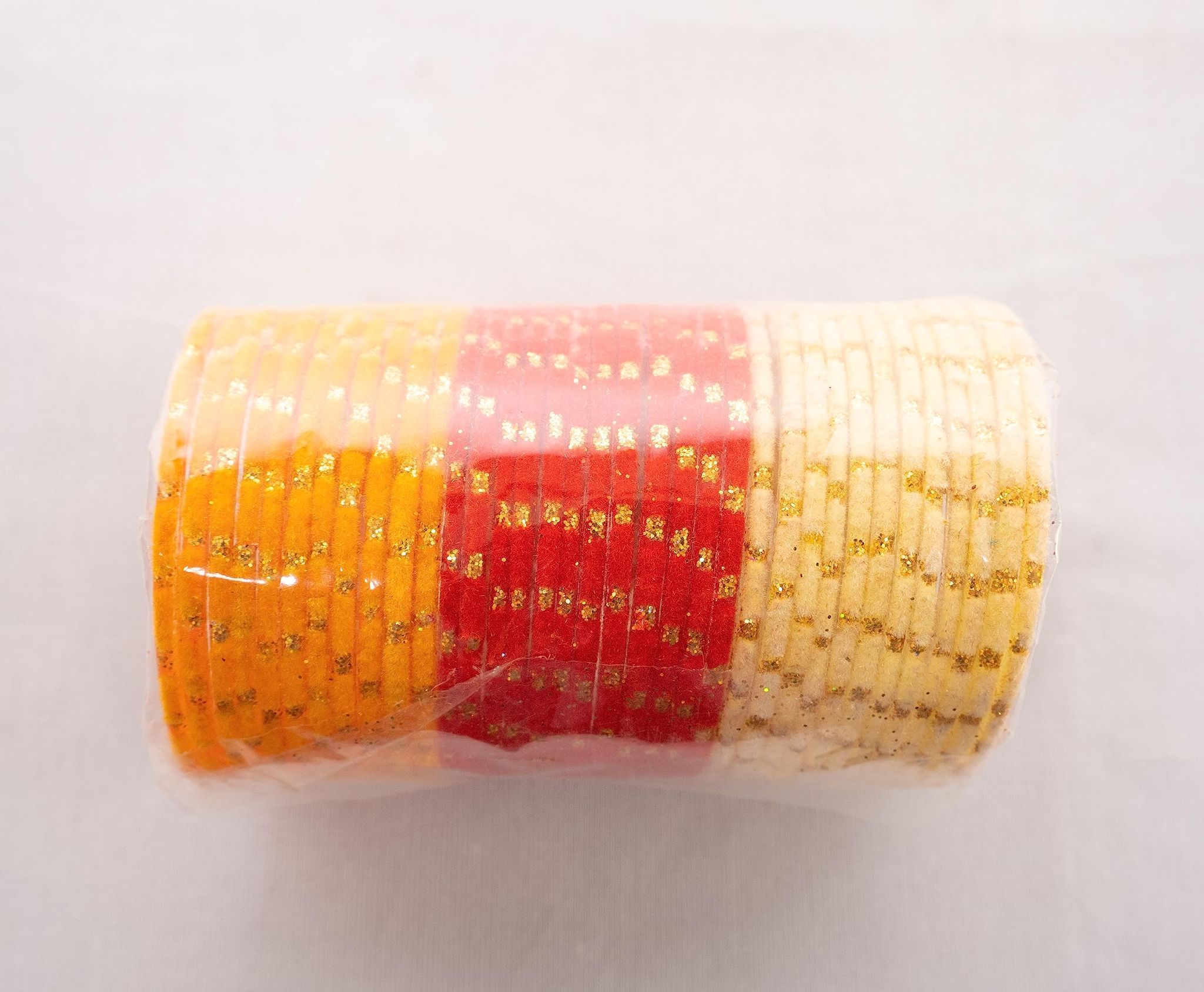 Pack of 48 Velvet Finish Bangle Set for Women and Girls