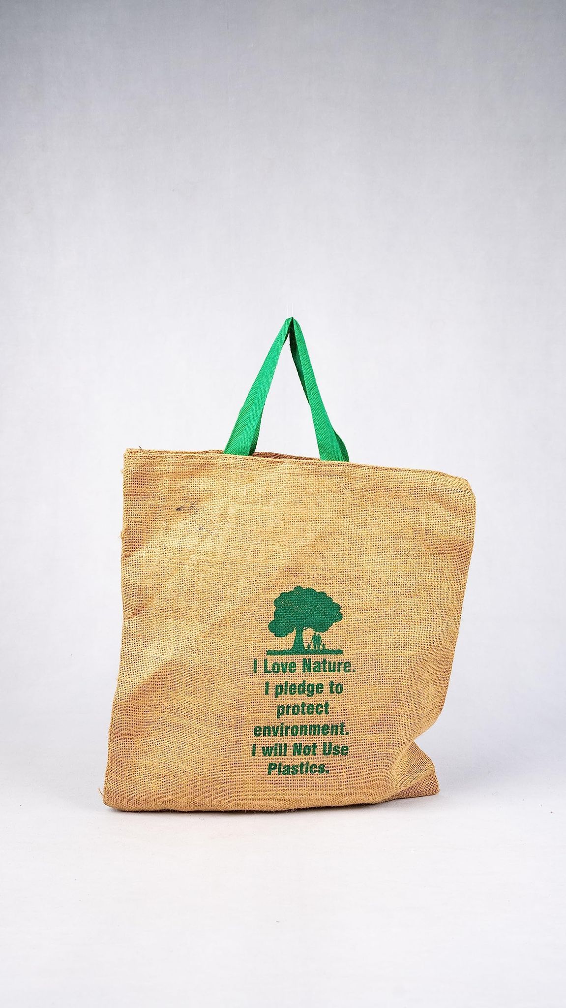 jute bag-brown color