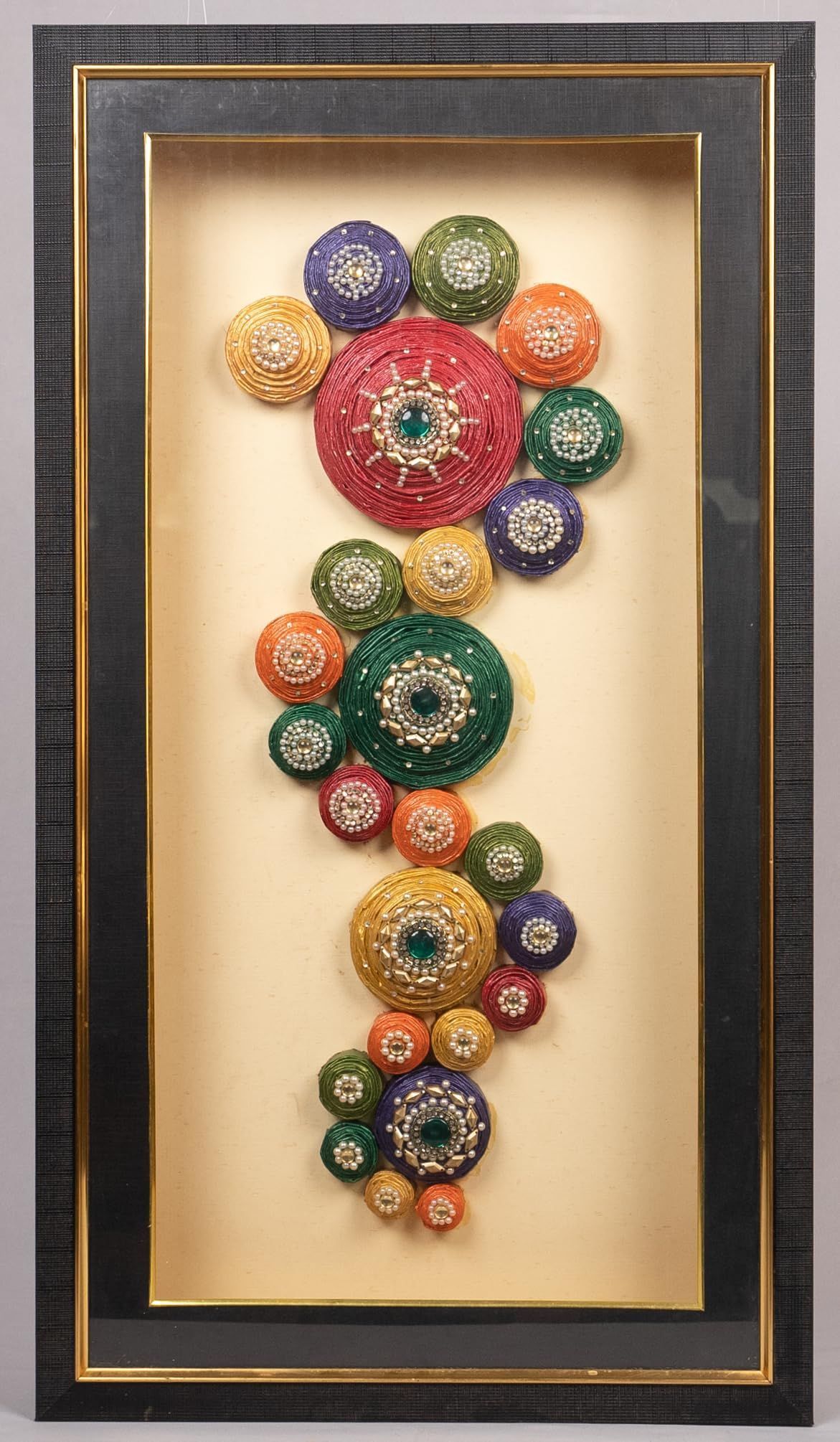 Handcrafted Beaded Wall Art