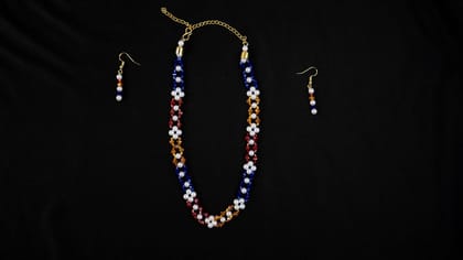 Crystal chain-multicolor