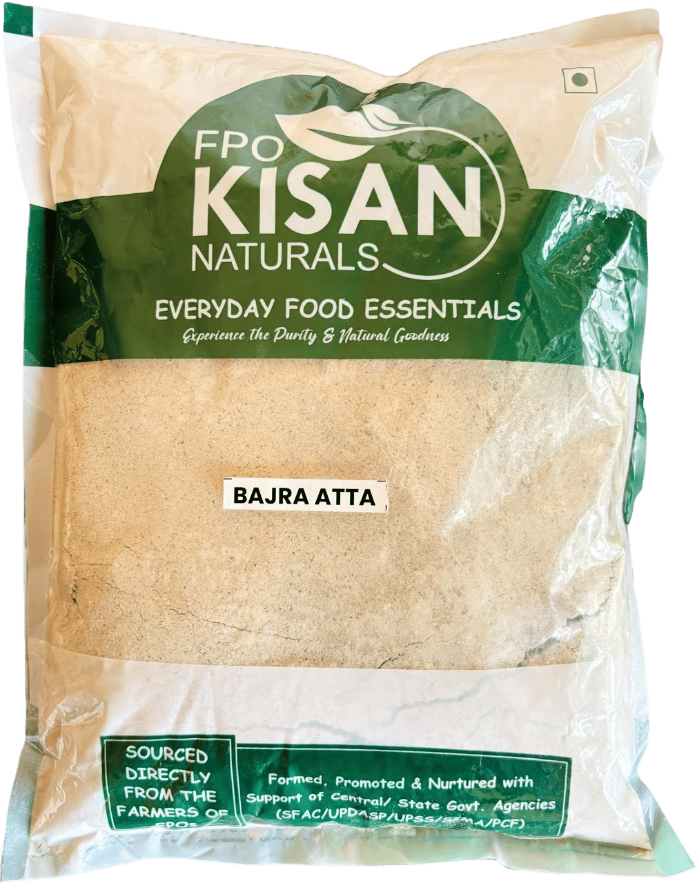 FPO Kisan Naturals Bajra Atta - 1 KG