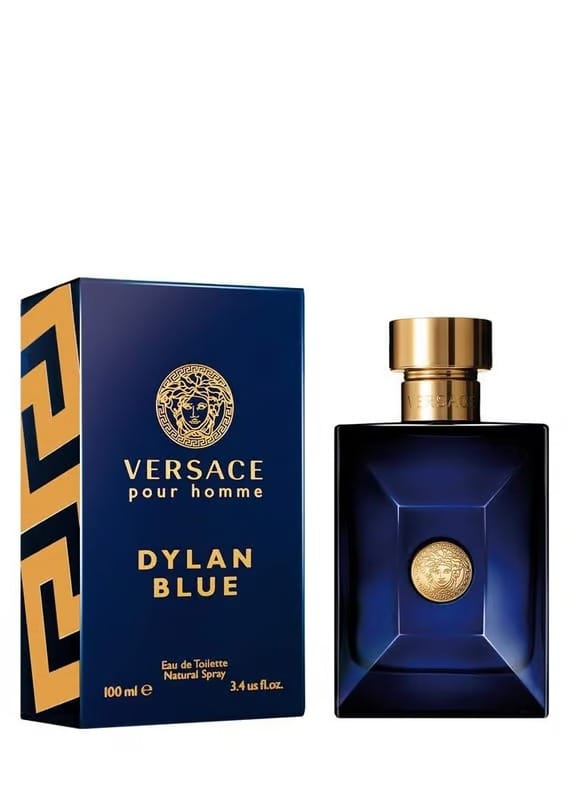 Versace Pour Homme Dylan Blue Eau De Toilette for Men – 100ml | Fresh & Intense Masculine Fragrance