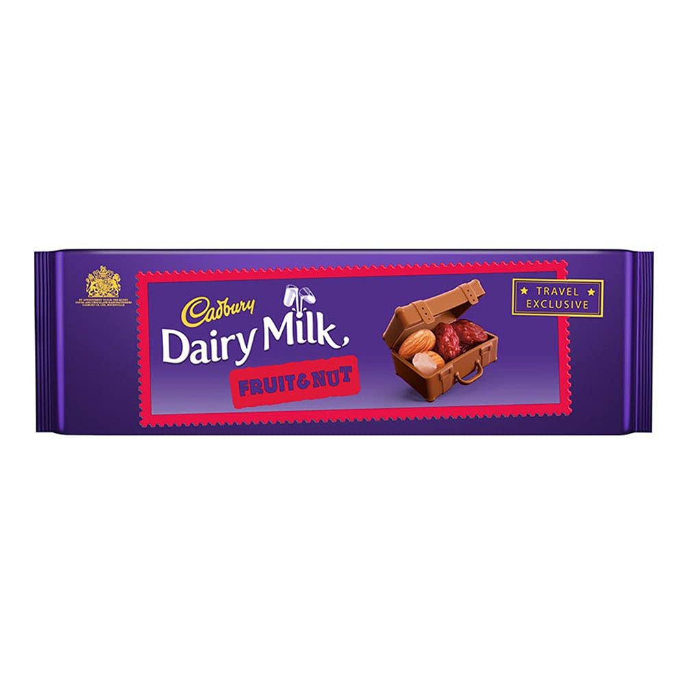 Cadbury Dairy Milk Fruit And Nut Chocolate Bar Pouch, 300 G