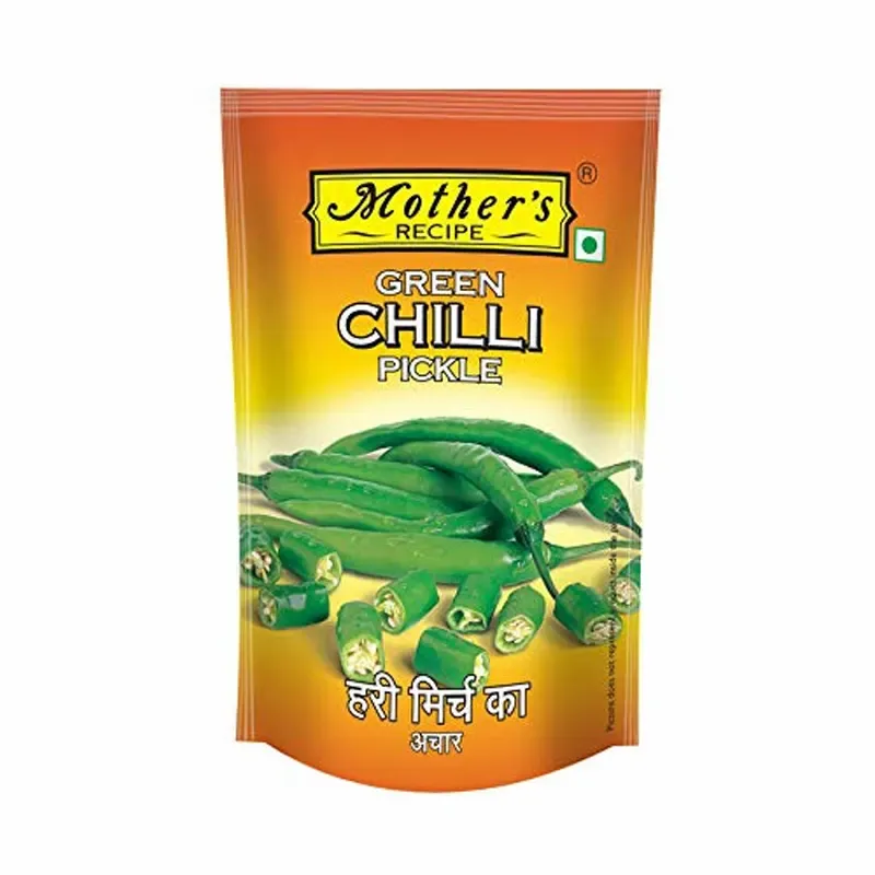 Mother's Recipe Green Chilli Pickle, 200 gm