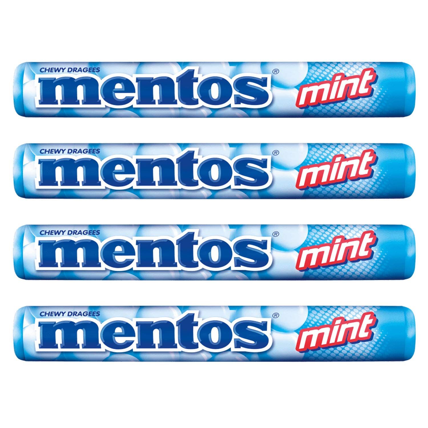 Mentos Mint Roll, 4 X 37.5 G