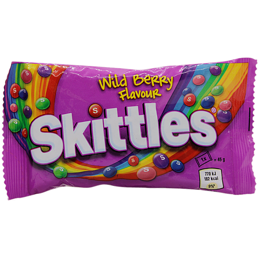 Skittles Candy - Wild Berry Flavour, 45 G