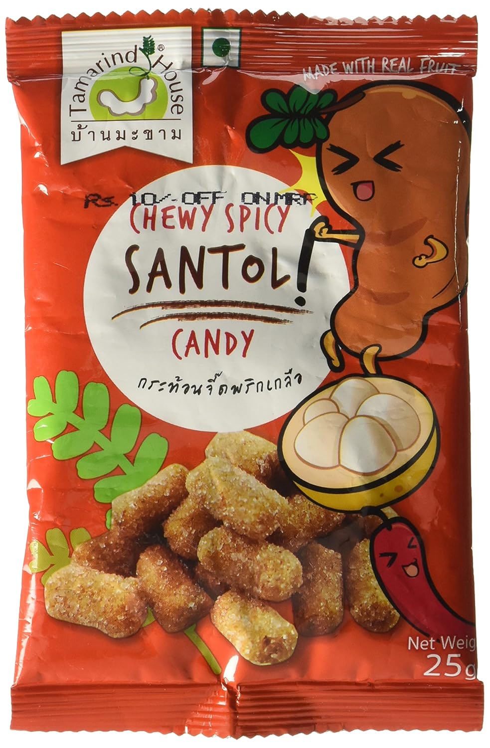 Tamarind House Santol Chewy Spicy Candy 25G