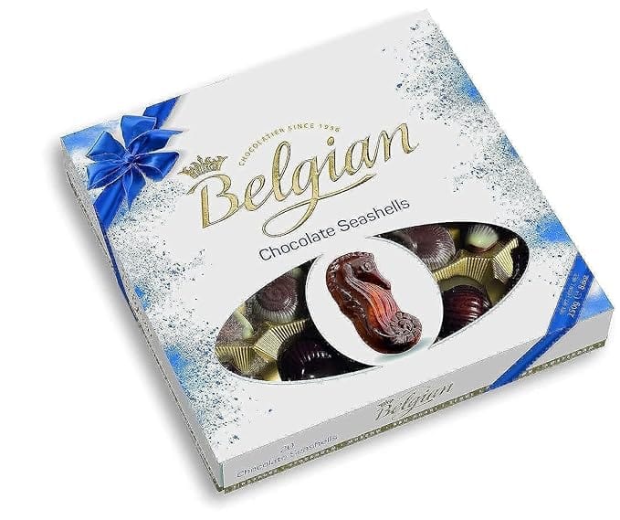 Belgian Chocolate Seashells Gift Box, 250 gm