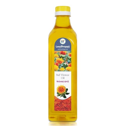 Lazy Shoppy® Wood Pressed Safflower Oil – 1 Litre