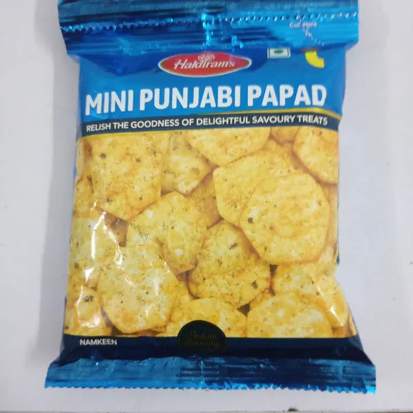 Haldiram Mini Punjabi Papad, 25 gm