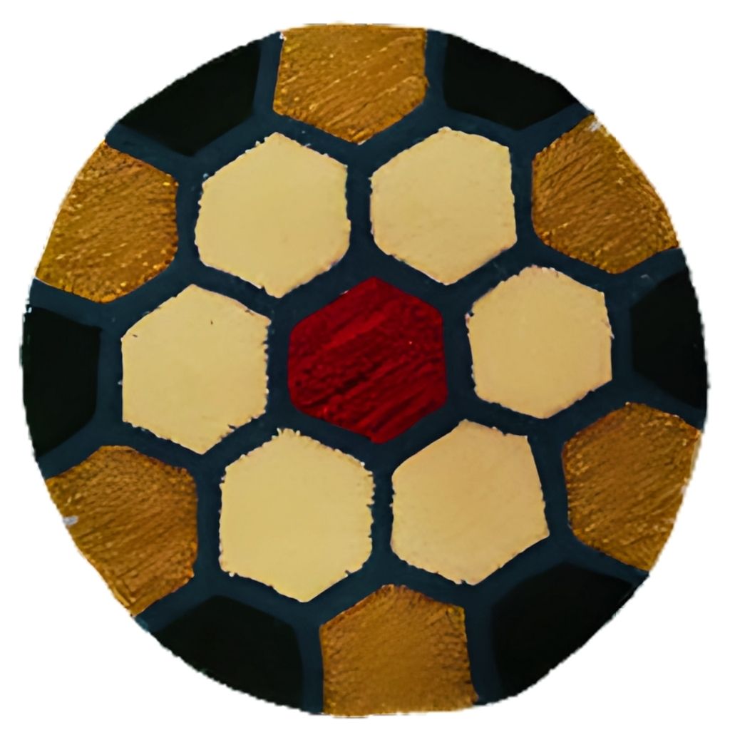 Soccer Ball Rug door mat
