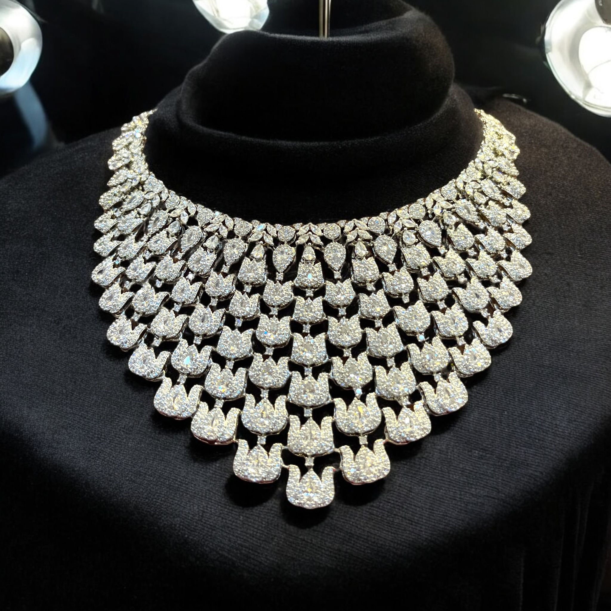 Asteria AD Jewelry Set By Dia Art Jewels