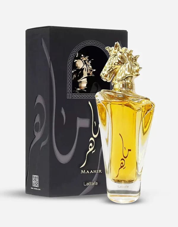 Lattafa Maahir Gold Eau de Parfum, 100ml – Unisex Perfume with Long-Lasting Scent Perfume