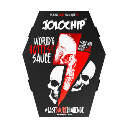 JOLOCHIP World's Hottest Sauce | Made with World hottest Peppers | 2.48 Million SHU | 20 ml