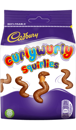 Cadbury Curly Wurly Squirlies, 95 gm