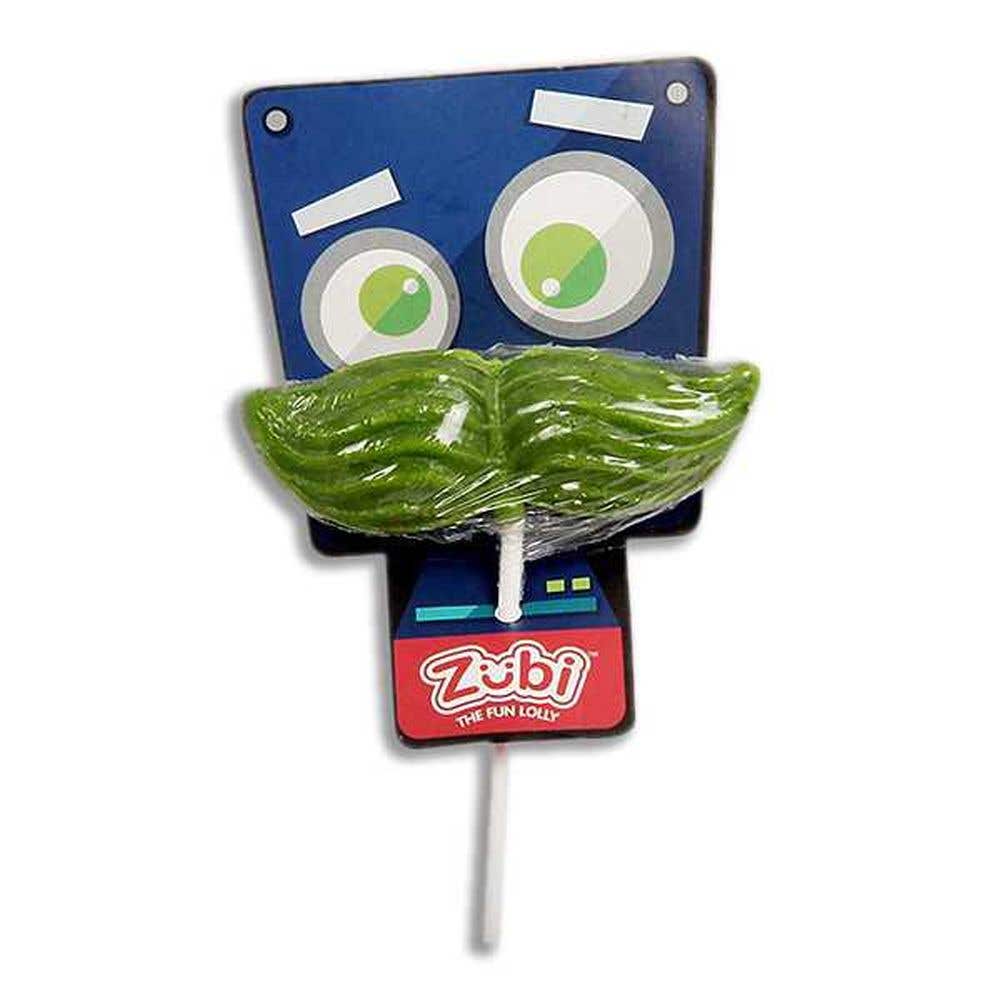 Zubi Mustache Lollipop 30G