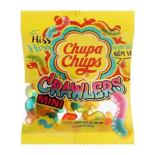 Chupa Chups Crawlers Mini, 56 gm