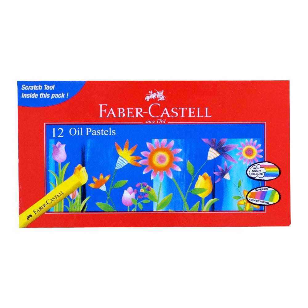 Faber-Castell Oil Pastels Set Of 12