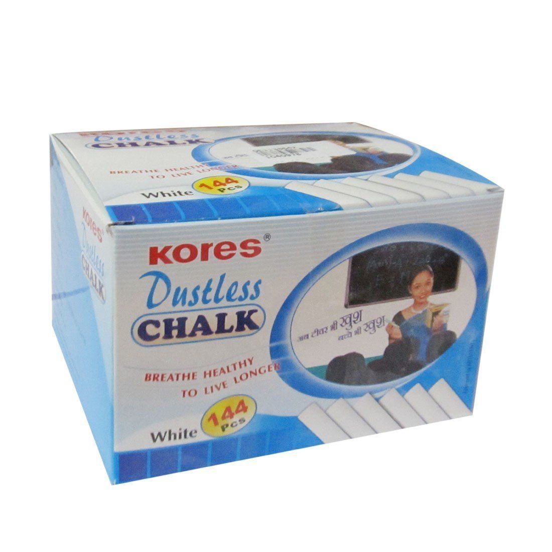 Kores Dustless Chalk White