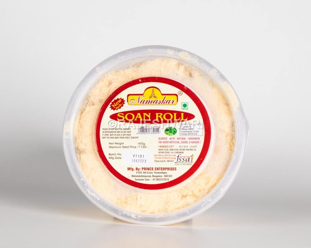 Namaskar Soan Roll 400Gm