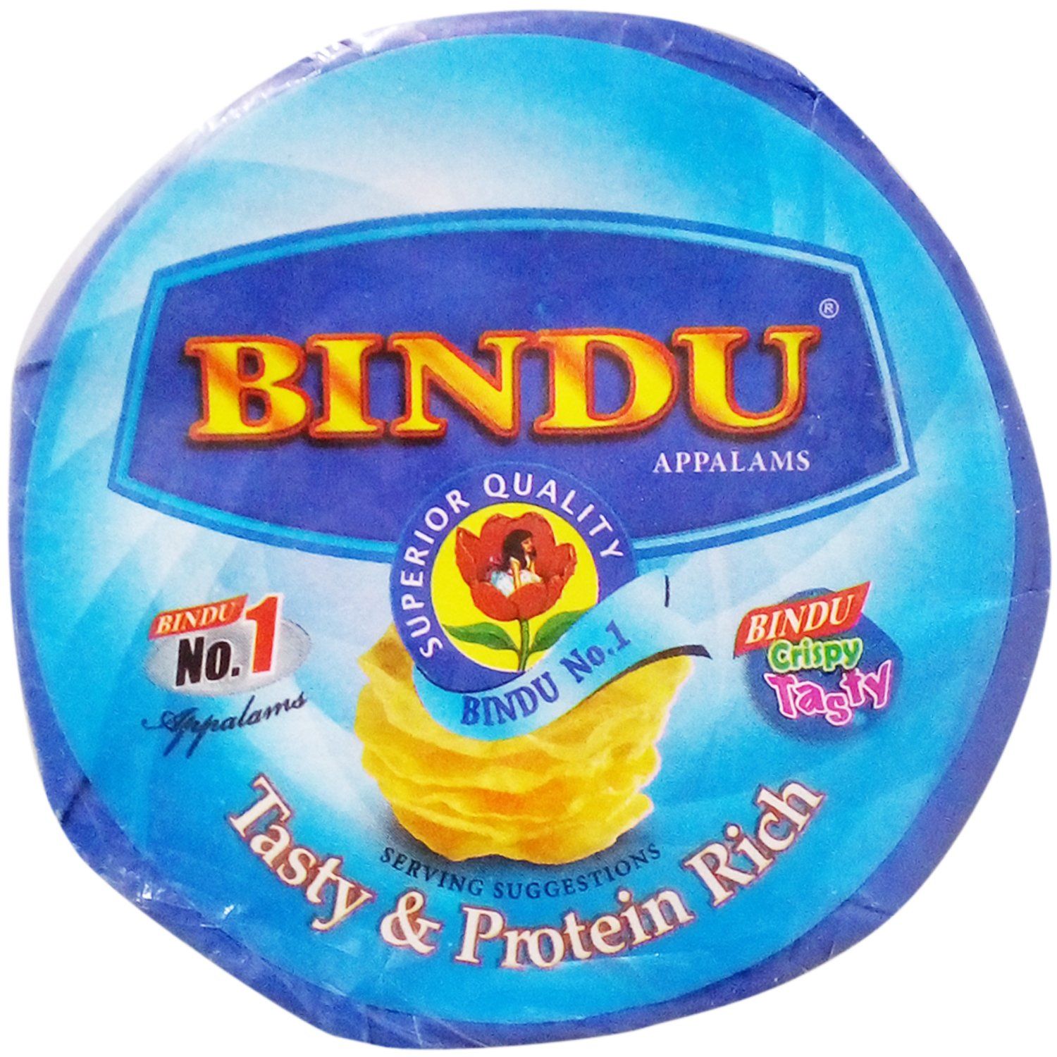 Bindu Appalams - No. 1, 120g Pack