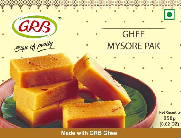 GRB Mysore Pak, 250 gm