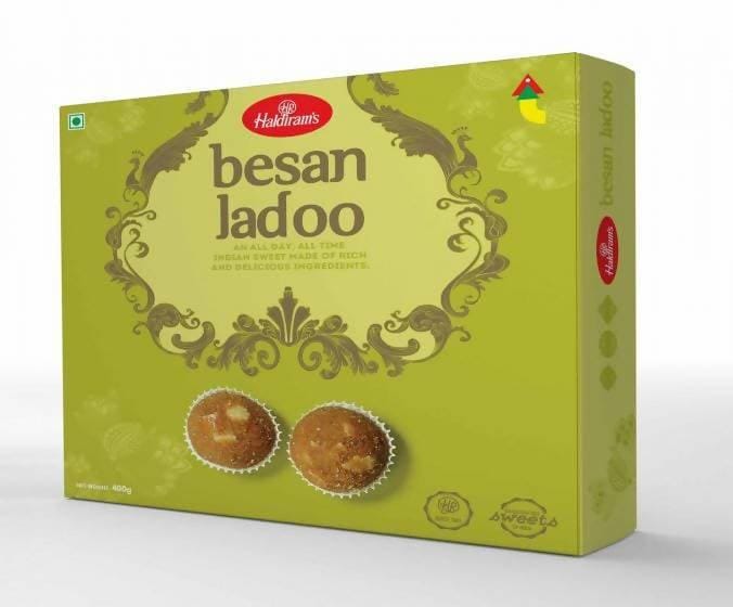 Haldiram Besan Ladoo, 500 gm