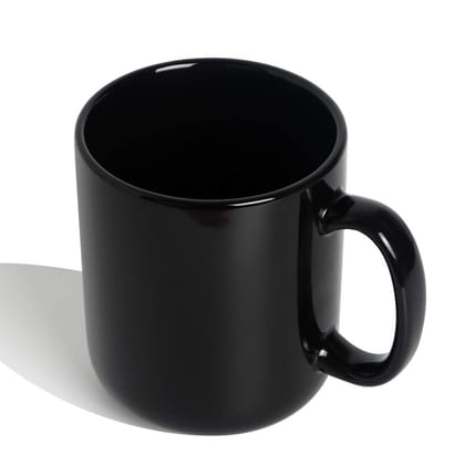 Black Ceramic Mug with Handle Black Ceramic Mug with Handle