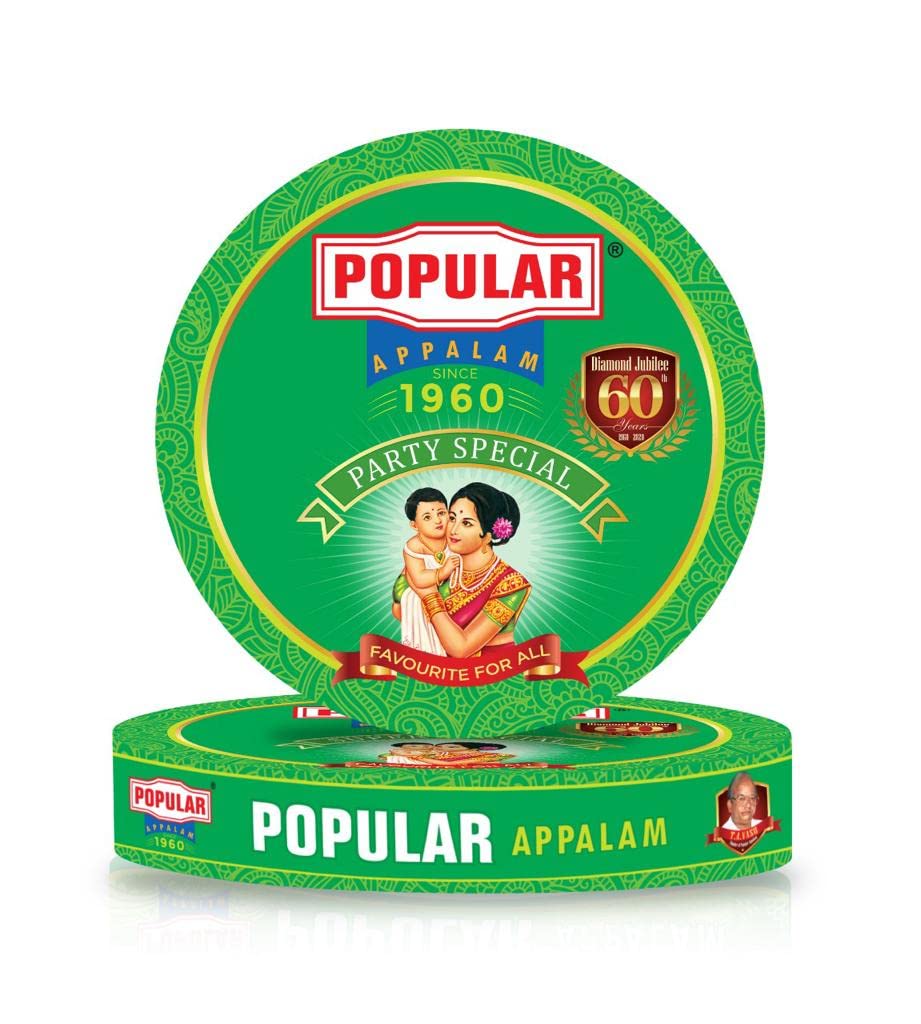 Popular Appalam Party Special 250G