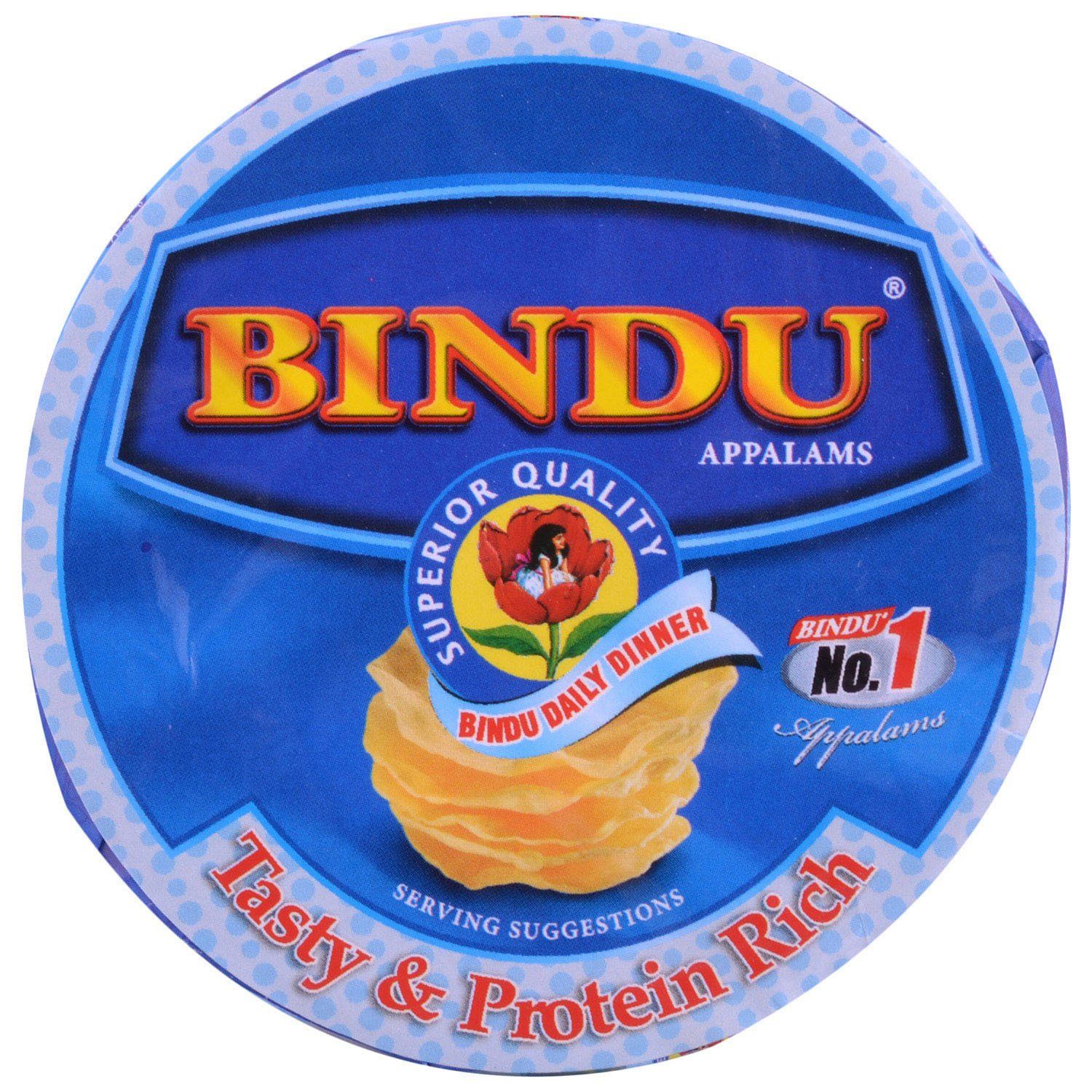 Bindu Daily Dinner Appalams-100 Grams