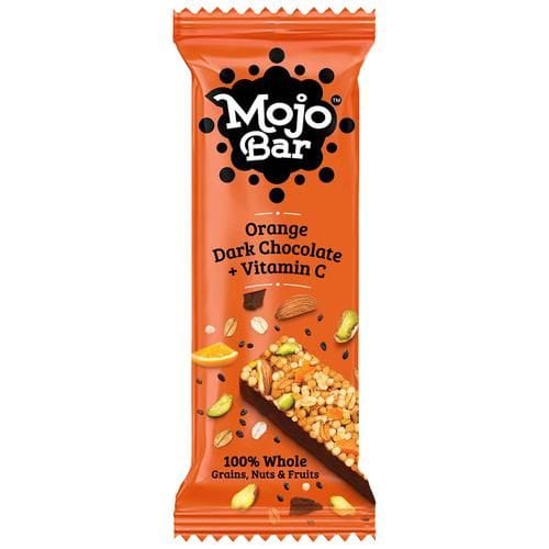 Mojo Bar Snack Bar - Orange, Dark Chocolate + Vitamin C, 32 G
