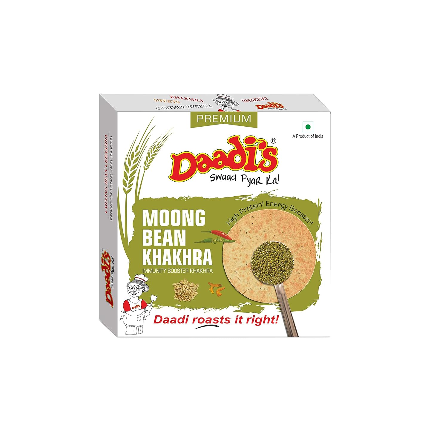 Daadi'S Moong Dal Khakhra, 200G