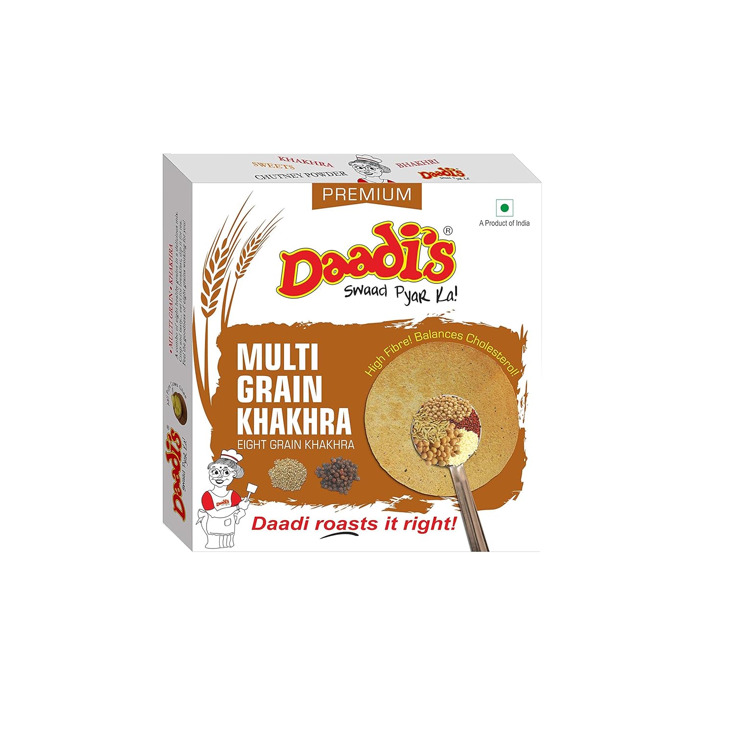 Daadi'S Multigrain Khakhra, 200G (Pack Of 2)